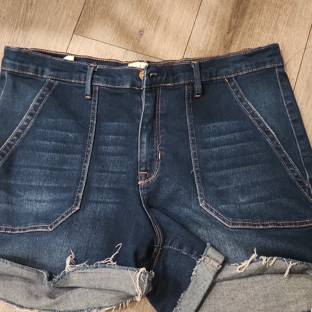 Nicole Miller Denim Blue Women's Shorts - Picture 2 of 7